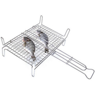 GRATICOLA CHIUSA CROM 40X45 C/PIEDI 264