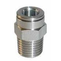 RACCORDO RAPIDO RILSAN FISSO CONICO 1/4 DIAM 8