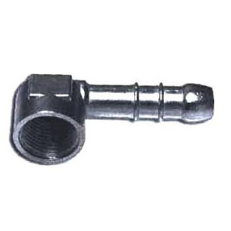 RACCORDO GAS METANO CURVO F 1/2X14