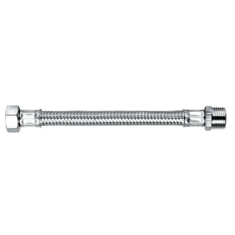 FLESSIBILE LAVELLO INOX AISI304 MF 1/2 CM 40