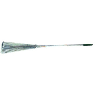 SCOPA PER FOGLIE CON MANICO TELESCOPICO