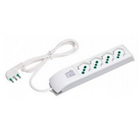 MULTIPRESA FANTON 4X2PT/SK INT BIANCO