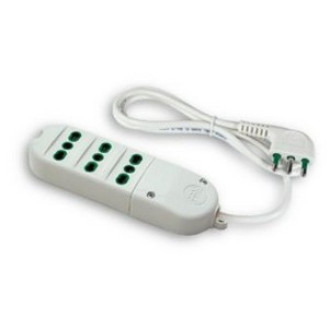 MULTIPRESA FANTON 3x2PT BIANCO