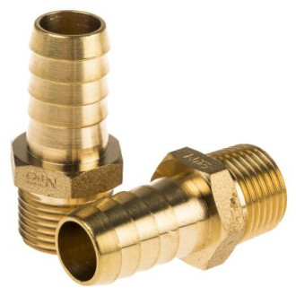 RACCORDO OTTONE PORTAGOMMA MASCHIO 1/2