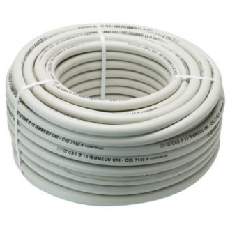 TUBO GAS METANO 13-20 UNI7140 RETEX- BIANCO