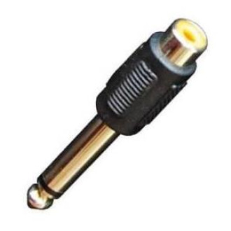 ADATTATORE MONO JACK/RCA 6,3M