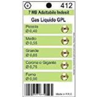 UGELLI METANO SET 5 PZ