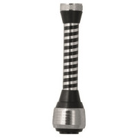 ROMPIGETTO AERAT. 2 GETTI F22 PVC CM.14 CROMATO/NERO