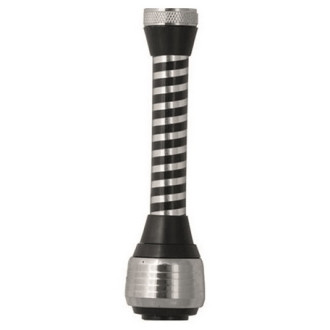 ROMPIGETTO AERAT. 2 GETTI F22 PVC CM.14 CROMATO/NERO