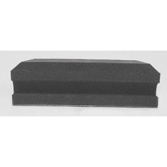 TAMPONE VELCRATO MANUALE TVM 70X120 MOUSSE MORBIDA NERA