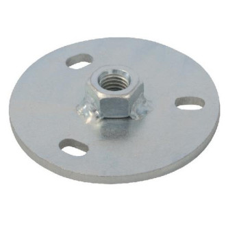FLANGIA TONDA DIAM.70 MM CON ATTACCO 1/2
