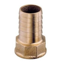 RACCORDO OTTONE PORTAGOMMA FEMMINA 3/4