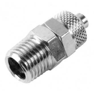 RACCORDO A CALZAMENTO DRITTO CONICO M 1/8 6X4