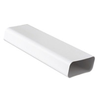 TUBO CANALIZZATO PVC 1000X150X70 MM BIANCO