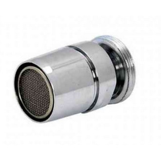 AERATORE CROMATO SNODATO C/FILTRO ATTACCO MASCHIO 24 MM