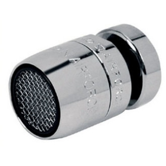 AERATORE CROMATO SNODATO C/FILTRO ATTACCO FEMMINA 22 MM