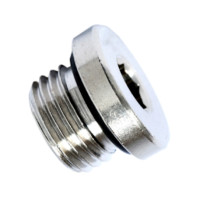 TAPPO CILINDRICO A BRUGOLA CON OR 1/4