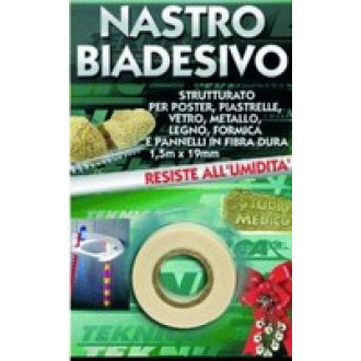 NASTRO BIADESIVO BLISTER 19X5