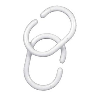 ANELLI X TENDE DOCCIA NYLON IN BL/PZ.12