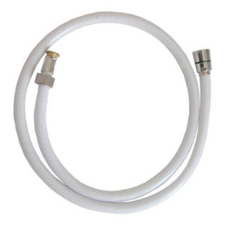 FLESSIBILE DOCCIA RETIFLEX PVC RETINATO BIANCO CM.150