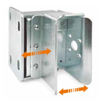 INCONTRO FINECORSA GRANDE DI SICUREZZA REGOLABILE A FISSAGGIO LATERALE