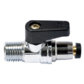 MINIVALVOLE A SFERA TUBO-MASCHIO CONICO RILSAN 1/8 DIAM 8