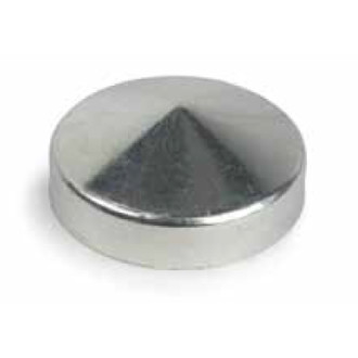 COPRICOLONNA ROTONDI CON BORDO DIAM. INT. 88,9 MM