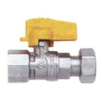 RUBINETTO SFERA GAS METANO DRITTO F 1/2