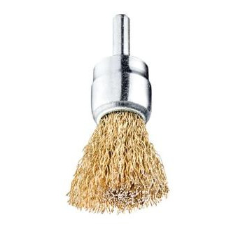 SPAZZOLA A PENNELLO ACCIAIO OTTONATO DIAM 18 MM SIT PE15