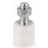 RULLI GUIDA NYLON C/PERNO DI FISSAGGIO DIAM 52 MM M20