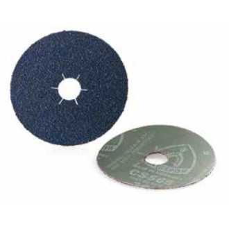DISCHI FIBRATI MET EVO CERAMICI DIAM.125 MM GR40 FORO CROCE