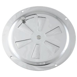 GRIGLIA AERAZIONE TIPO F 125 MM INOX