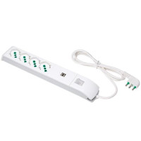 MULTIPRESA FME PROL. MULT. 3X1 4P + INT. USB 410150