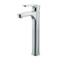 MISCELATORE MONOCOMANDO LAVABO SERIE PACO CROMO ALTO CM 23,5