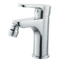 MISCELATORE MONOCOMANDO BIDET SERIE PACO CROMO