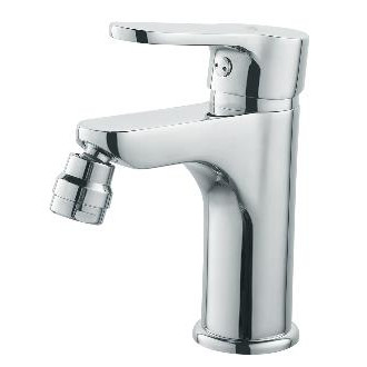 MISCELATORE MONOCOMANDO BIDET SERIE PACO CROMO