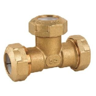 RACCORDO TOF OTTONE TEE TRIGIUNTO 20X20X20